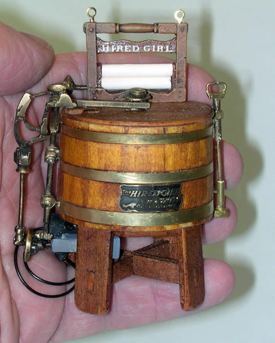 Miniature Maytag Hired Girl Washing Machine - Miniatures by Shaker Works West