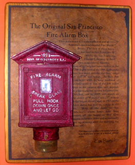 1/3 scale Historic San Francisco Fire Alarm Box