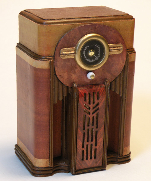 Miniature Antique Radio Reproductions - Miniatures by Shaker Works West