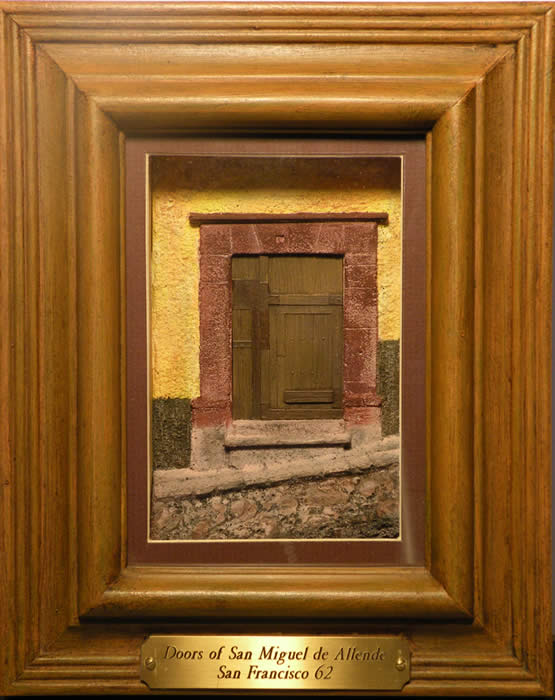 Framed Miniature Doors of San Miguel de Allende